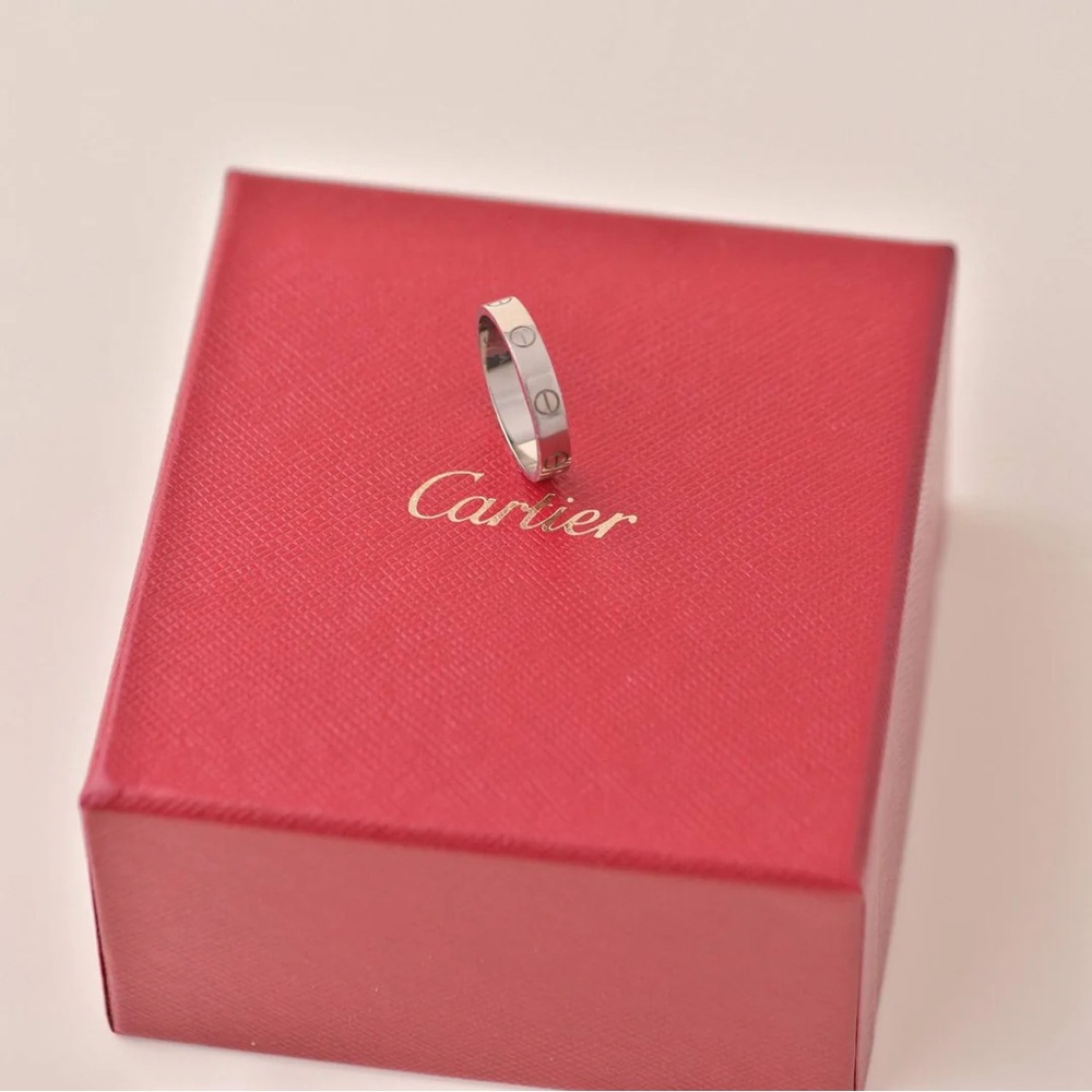 C 750 Love Ring White